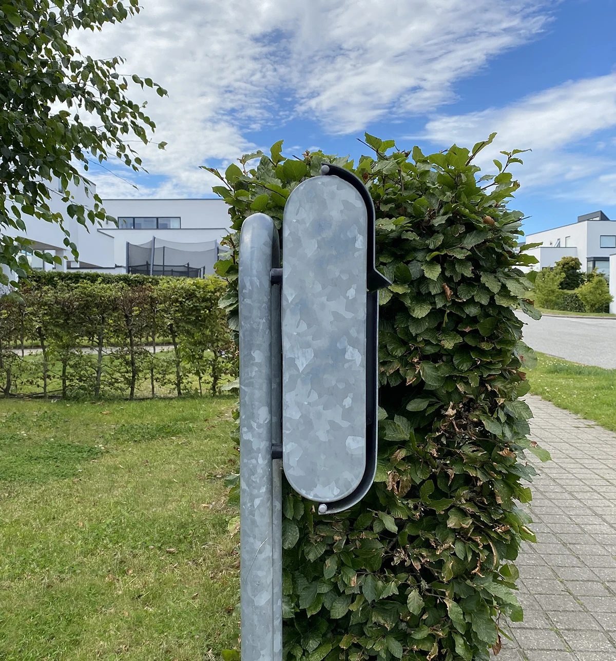 LIBER L17 postkasse i galvaniseret stål