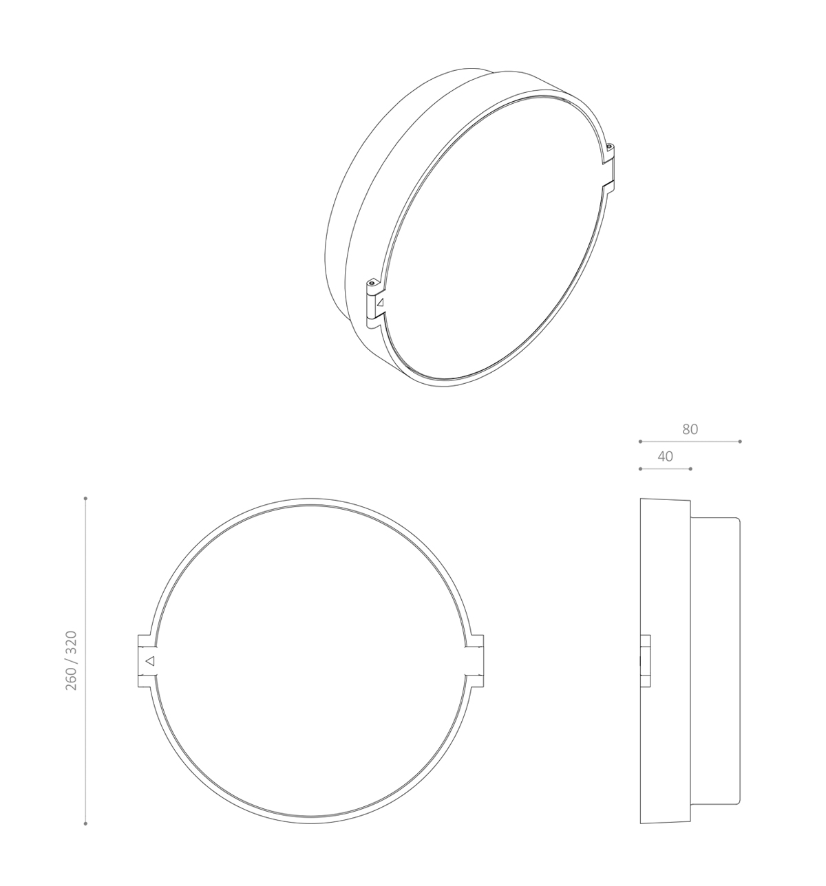 OWEN L800-260 og 320 tegning