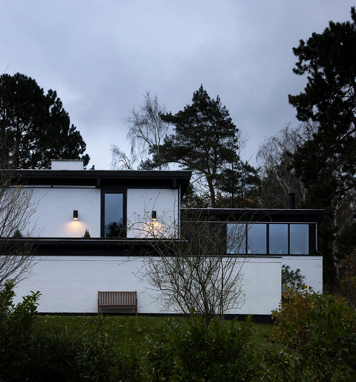 ELMAR L3 udendørs væglampe sort