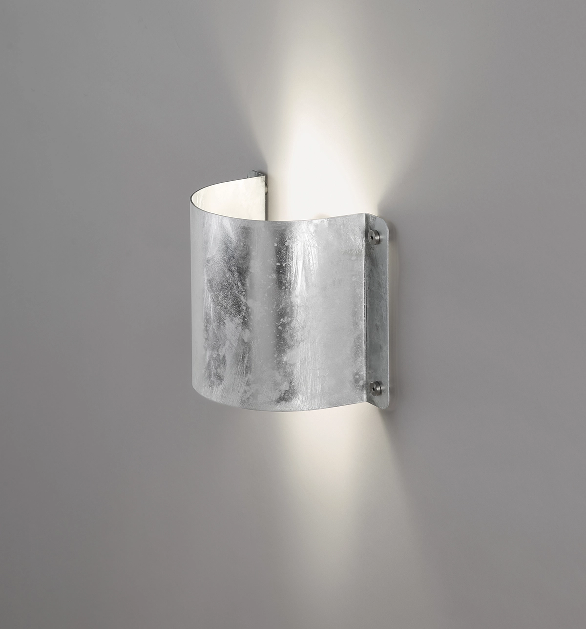 LIBER L5U galvaniseret Friis og Moltke væglampe