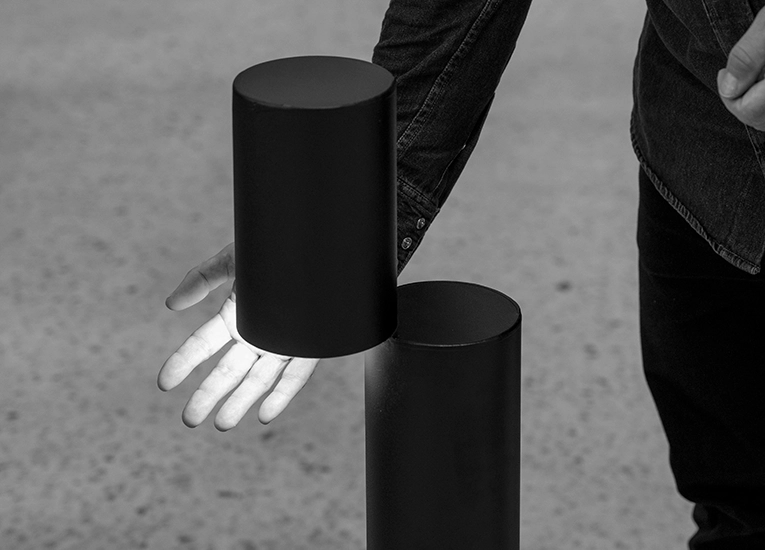 Pullertlampe i sort - OCO L1500 - Cobe