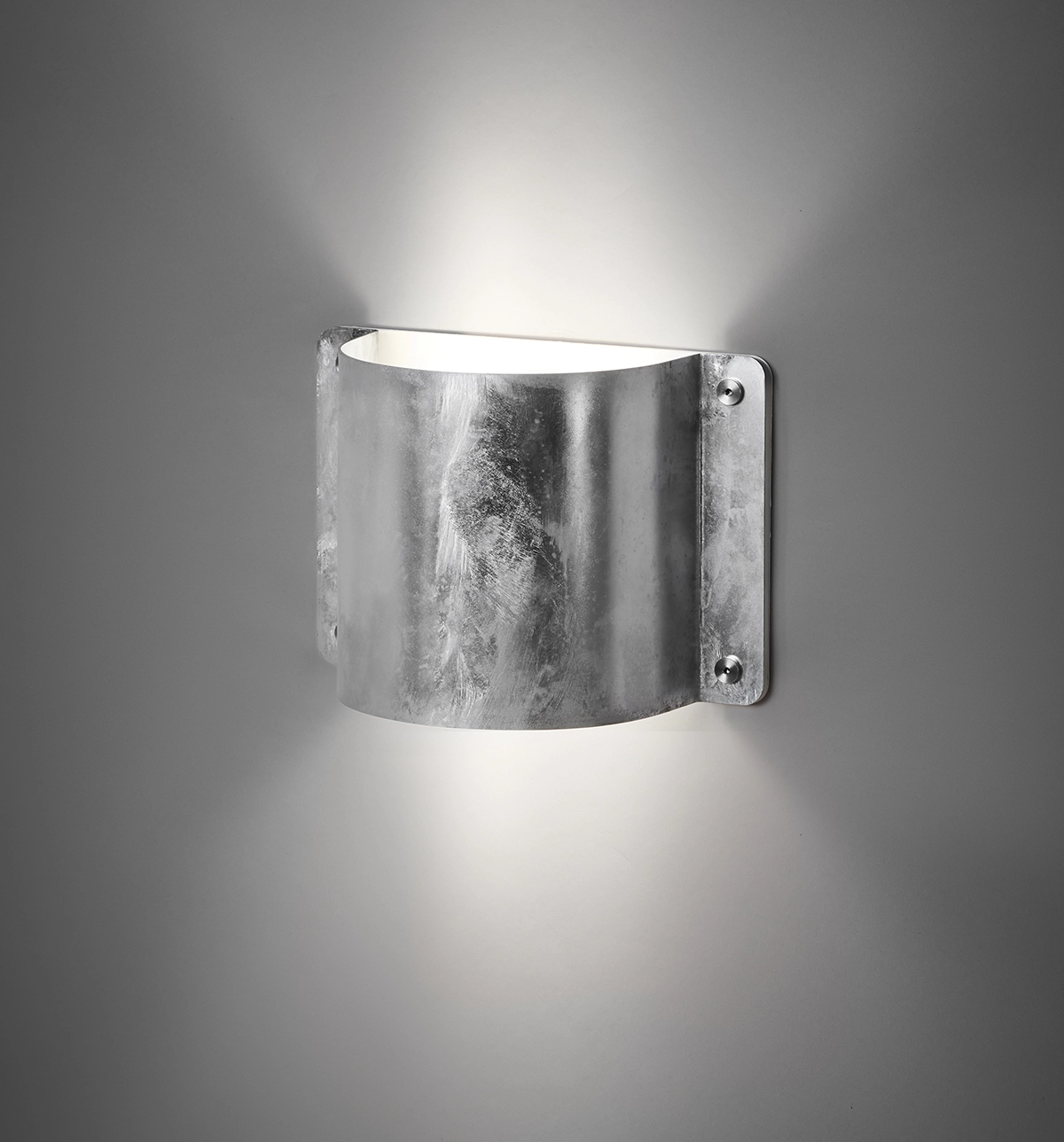 Galvaniseret væglampe Friis og Moltke udendørs