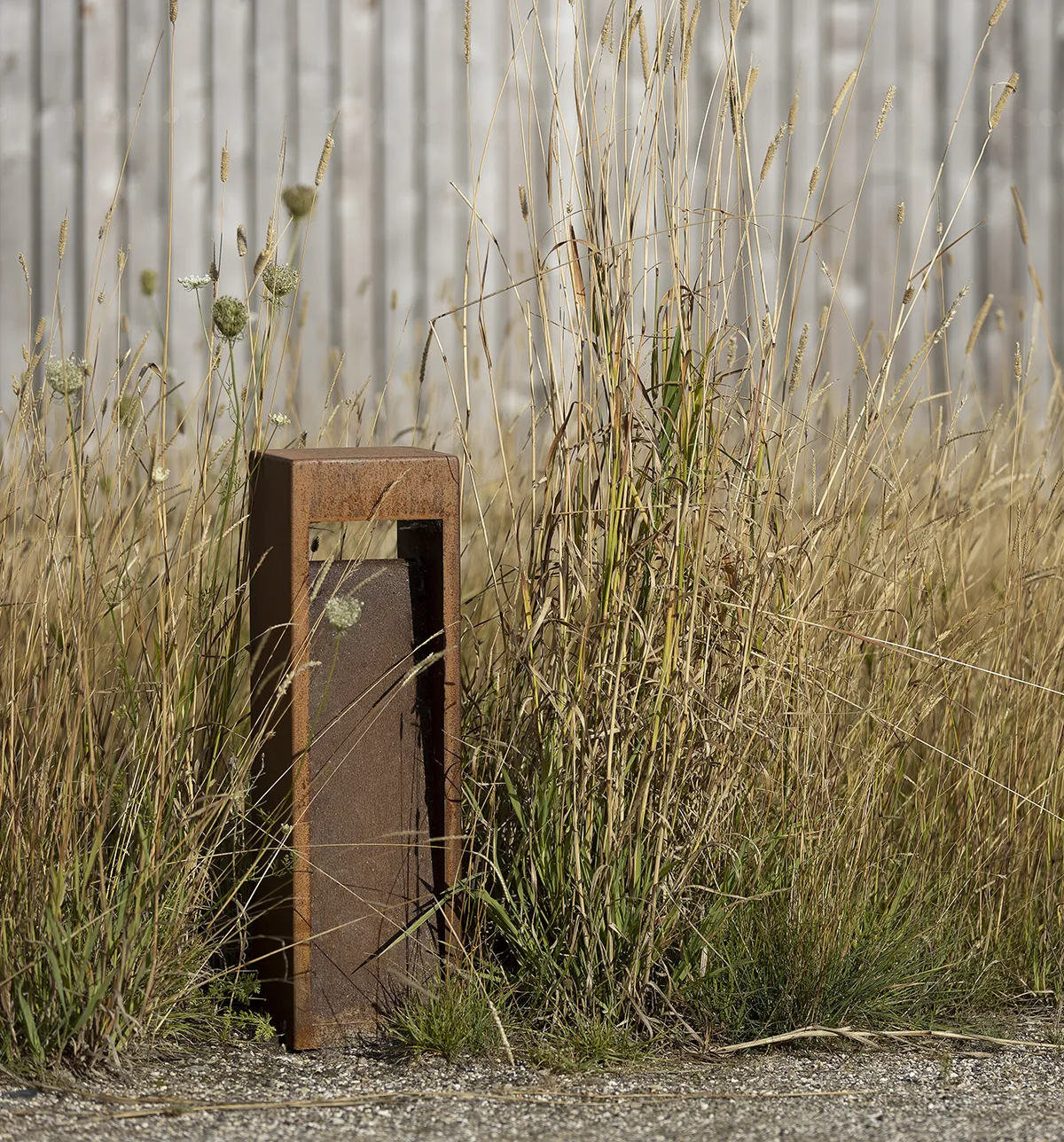Corténstål pullert NYE L1002